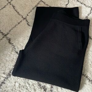 Reset Label Essential Knit Pants in BLACK